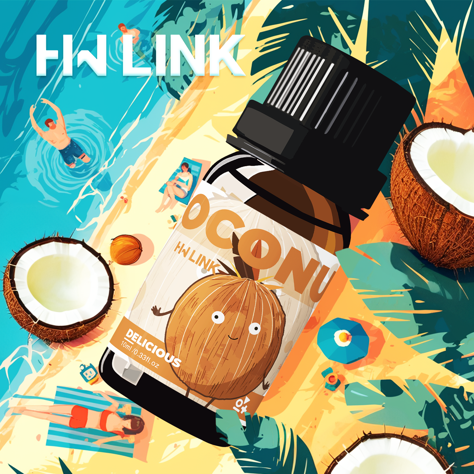 Fragrance Oil 10Ml - 10ml Coconut Essential Oils Noix De