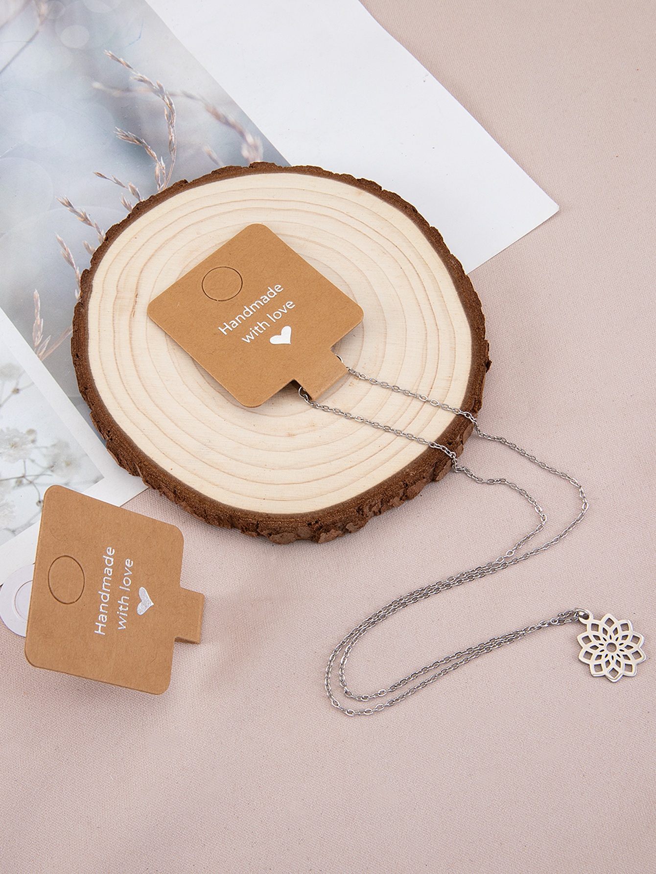 50pcs Adhesive Kraft Paper Car - Kraft Hang Tag recensione e prezzo