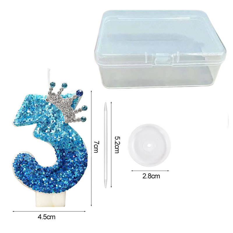 Creative Peacock Blue Crown Di - Candle Supplies Usa recensione e prezzo