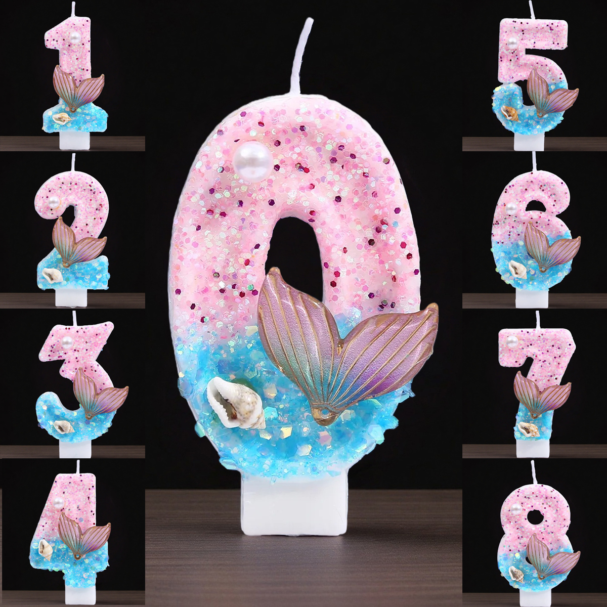 Gradient Blue Shell Pearl Crea - Candle Supplies Usa recensione e prezzo