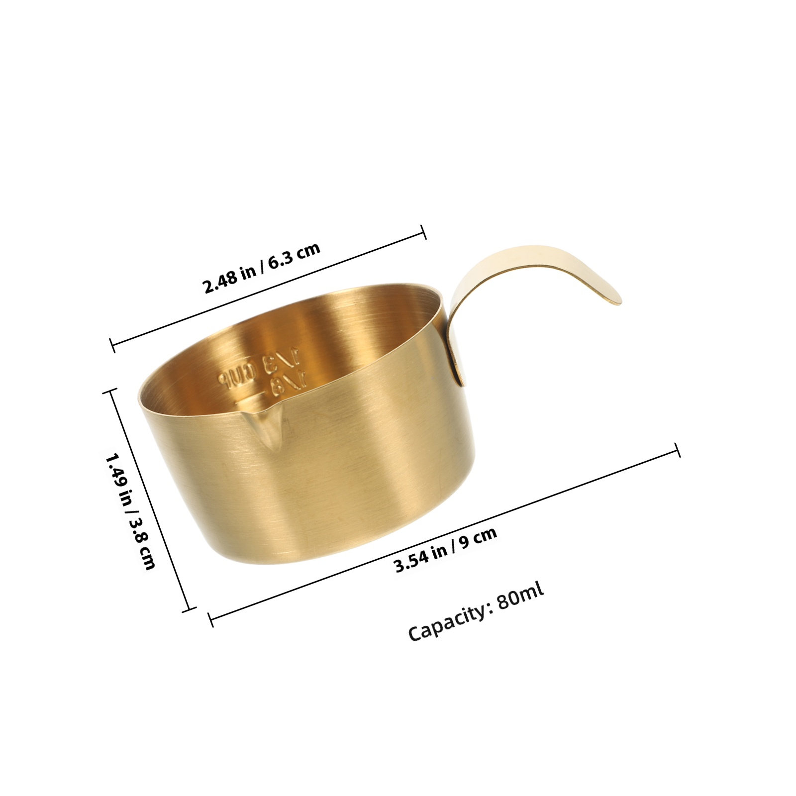 80 Ml Stainless Steel Espresso - Pour Spout Pitcher recensione e prezzo