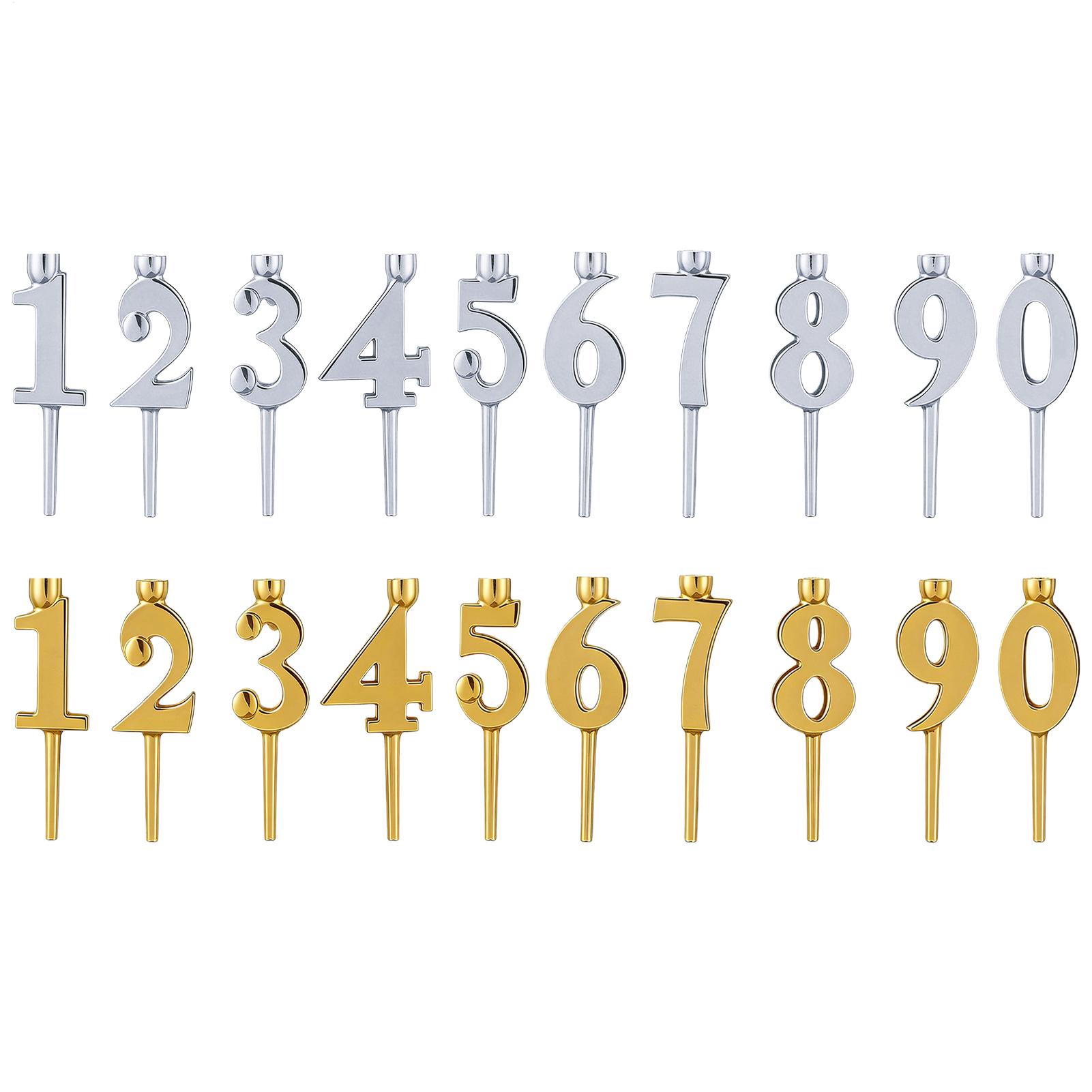 Number Birthday Candle Holders - Candle Supplies Usa recensione e prezzo