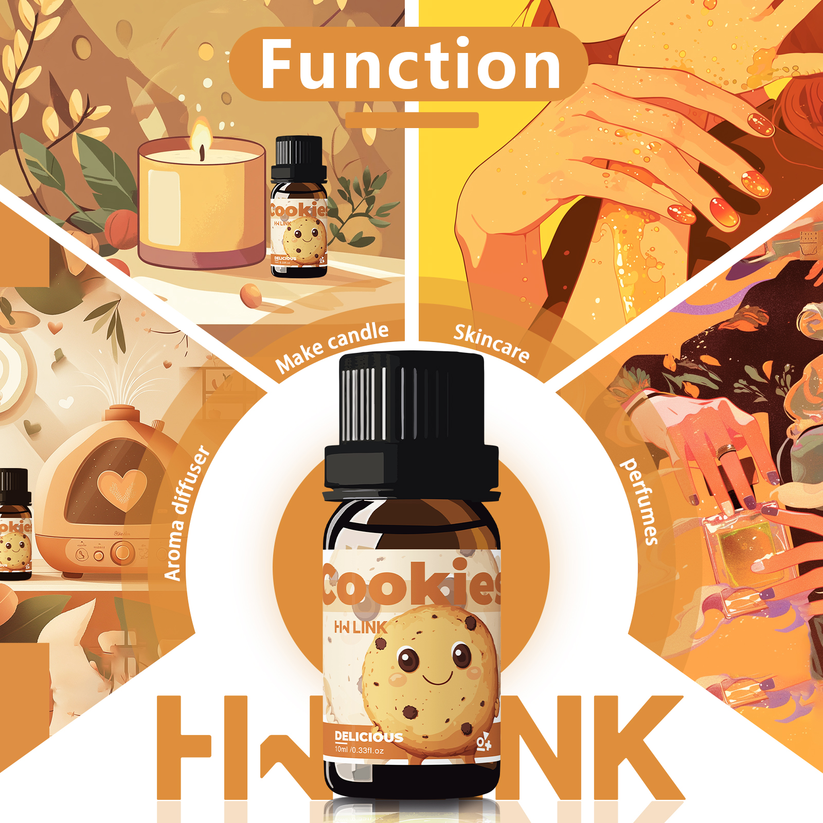 10ml Cookies Essential Oils Pe - Fragrance Oil 10Ml recensione e prezzo