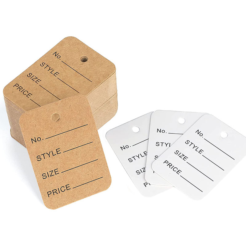 100pcs/lot 3.5x5cm Price Tags  - Kraft Hang Tag recensione e prezzo