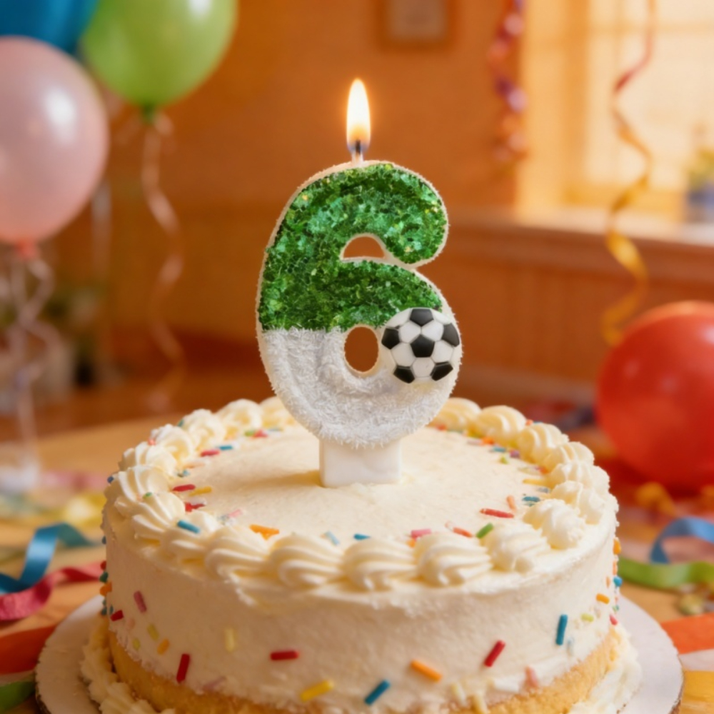 Football Shape Number Cake Can - Candle Supplies Usa recensione e prezzo