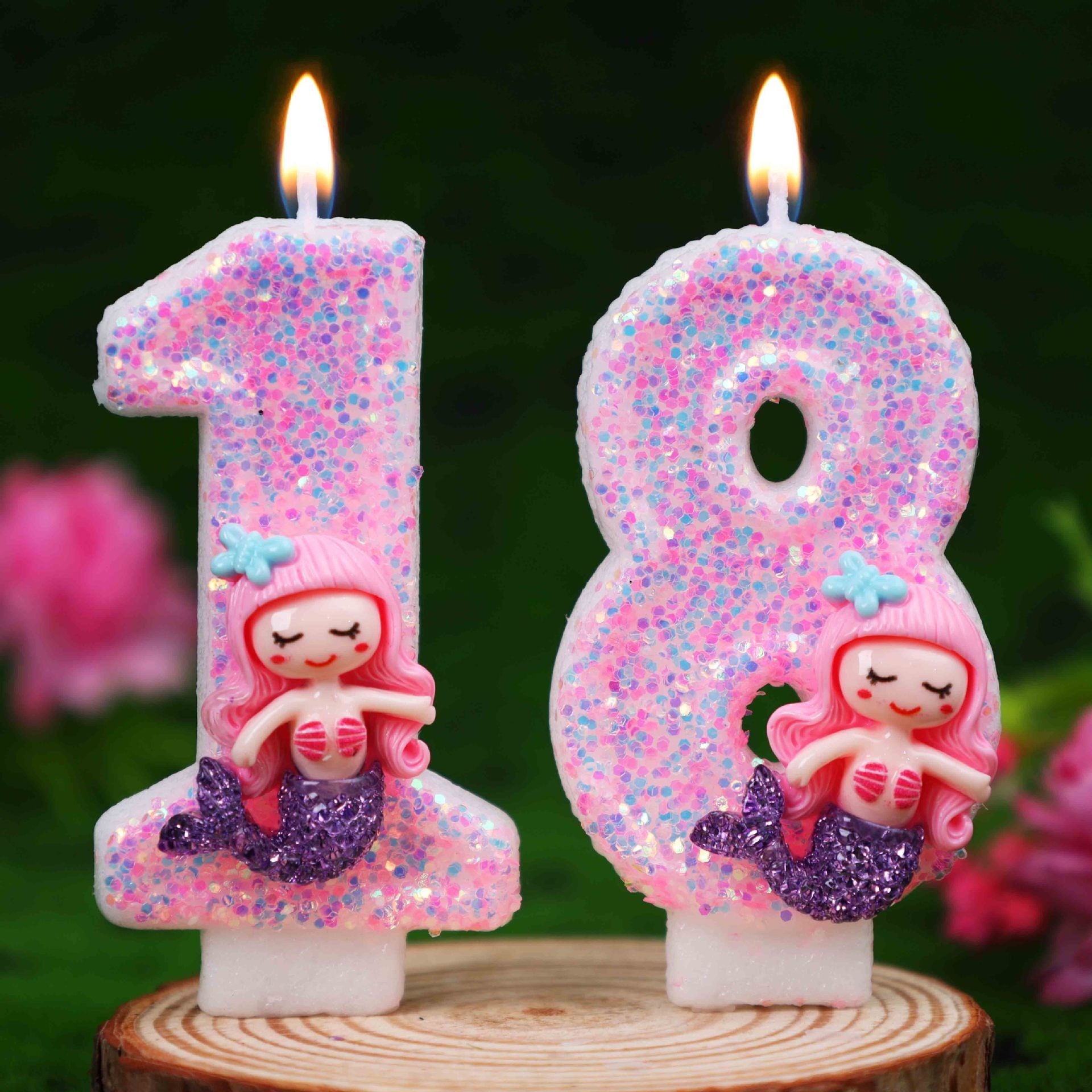 Creative Pink Mermaid 0-9 Digi - Candle Supplies Usa recensione e prezzo