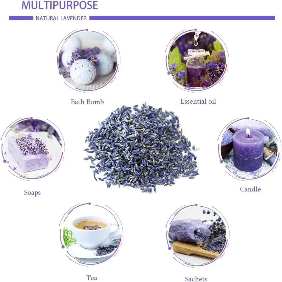 1 Pound Dried Lavender Buds fo - Candle Sachet recensione e prezzo