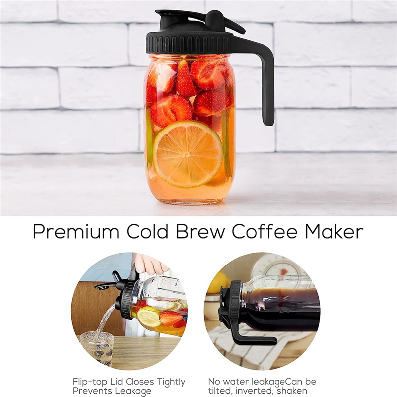 32Oz Mason Jar Pour Spout Lid  - Pour Spout Pitcher recensione e prezzo