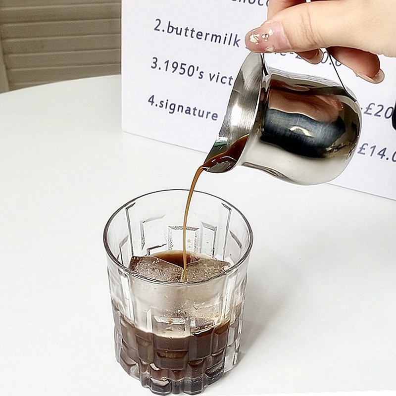 2/3/5/7oz Coffee Milk Frothing - Pour Spout Pitcher recensione e prezzo