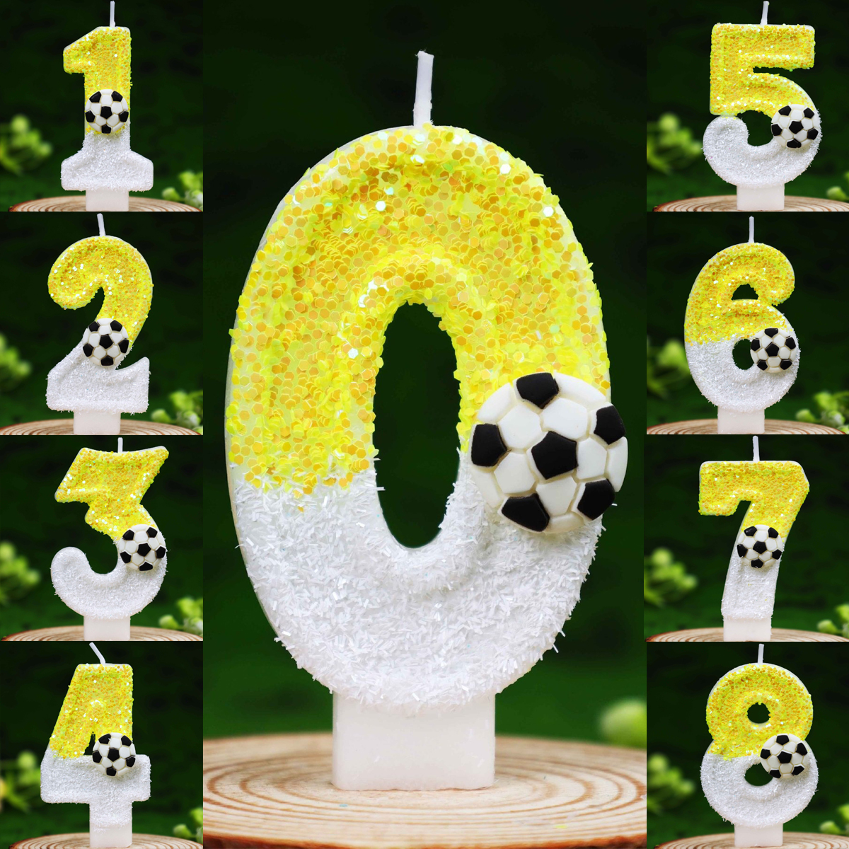 Yellow White Sequins Sports Fo - Candle Supplies Usa recensione e prezzo