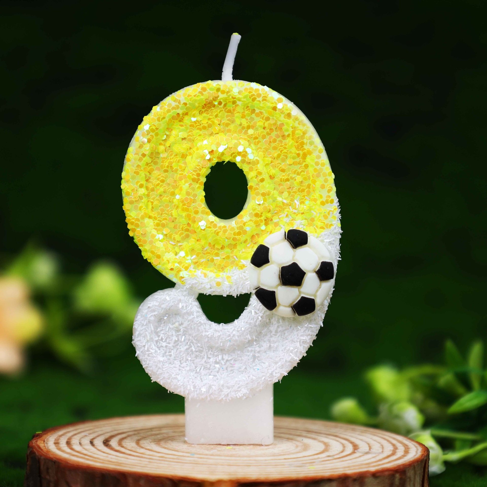 Yellow White Sequins Sports Fo - Candle Supplies Usa recensione e prezzo