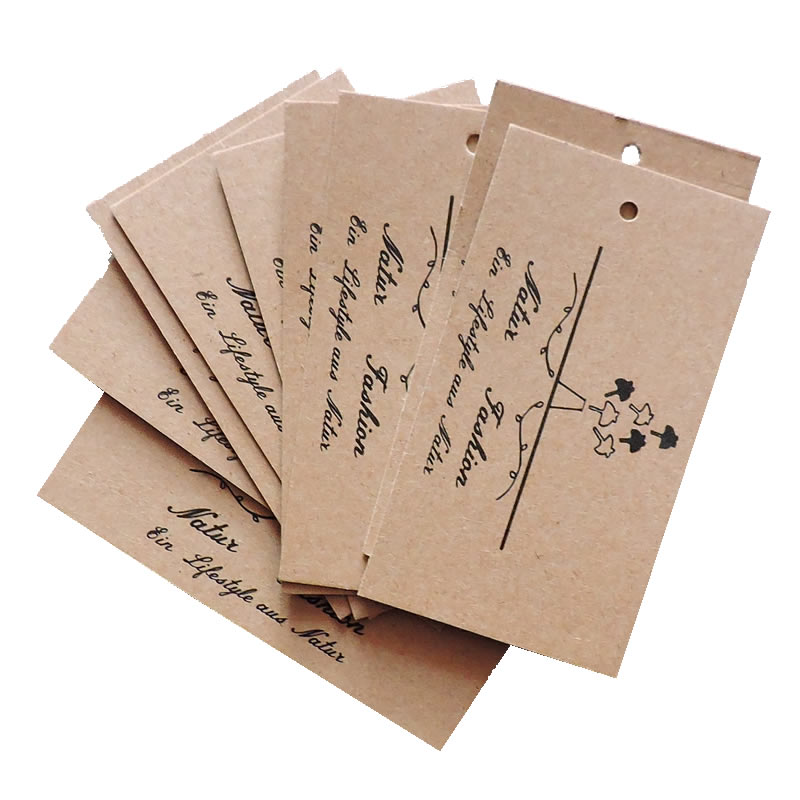 custom printed Jeans gift kraf - Kraft Hang Tag recensione e prezzo