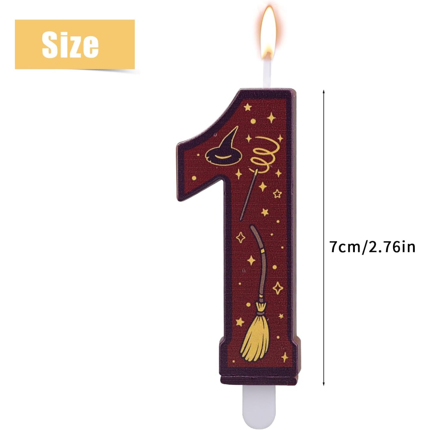 1 Set Number 0-9 Magical Theme - Candle Supplies Usa recensione e prezzo