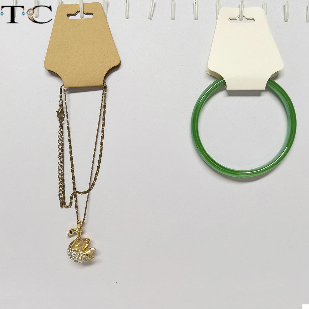 Kraft Paper Ear Stud Hang Tag  - Kraft Hang Tag recensione e prezzo