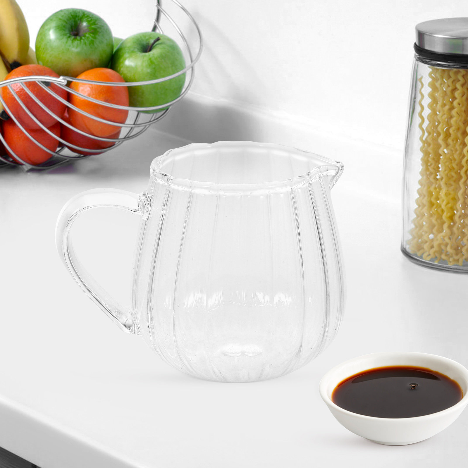 Glass Creamer Pitcher Mini Mil - Pour Spout Pitcher recensione e prezzo