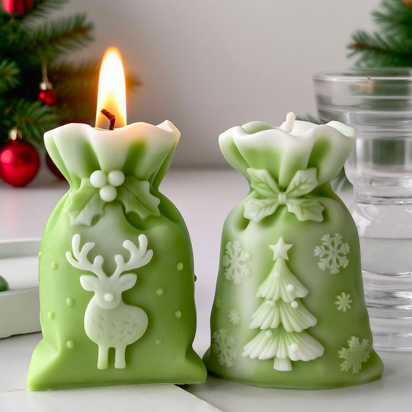 Christmas gift bags, candle or - Candle Sachet recensione e prezzo