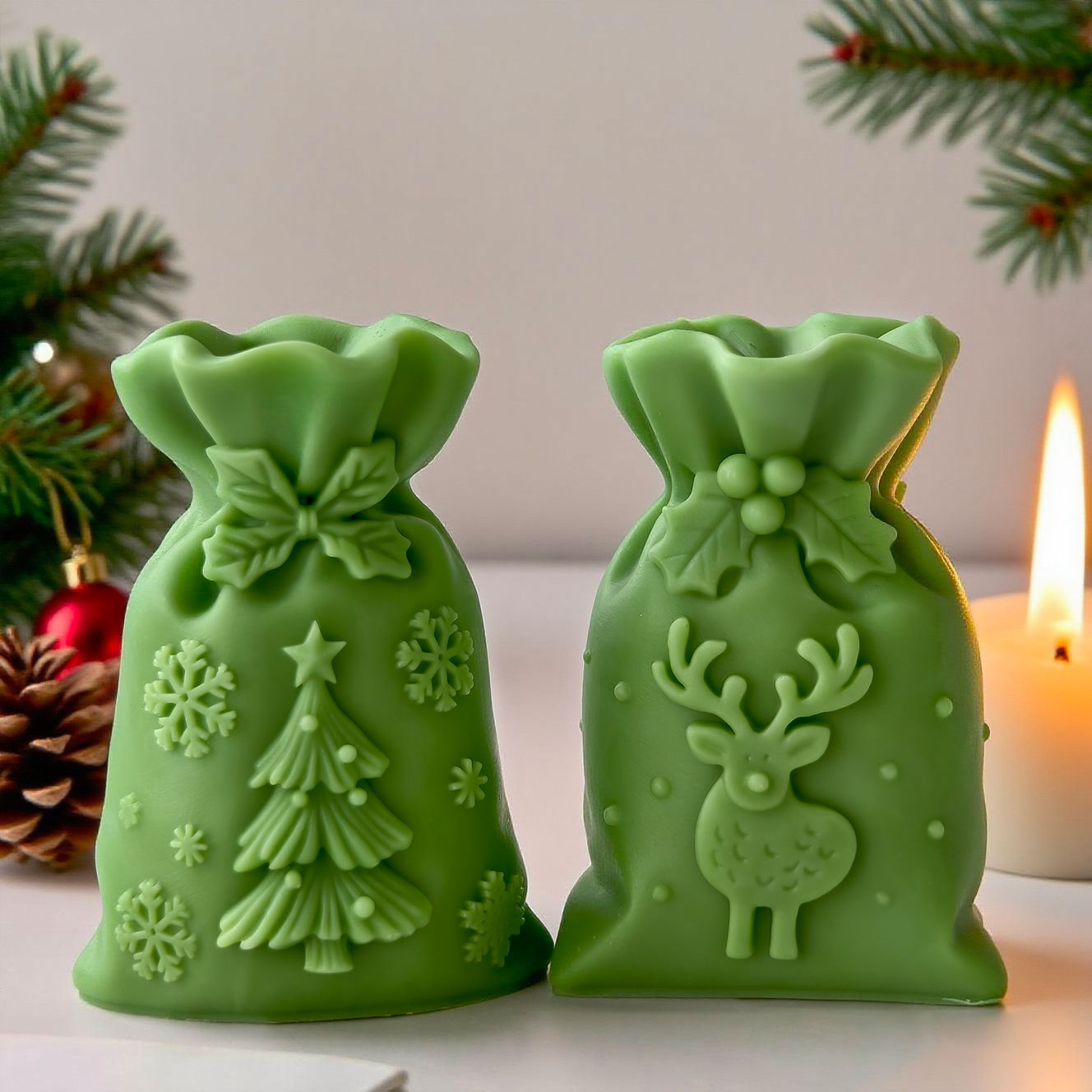 Christmas gift bags, candle or - Candle Sachet recensione e prezzo
