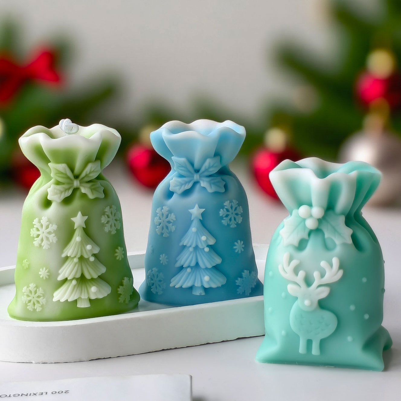 Christmas gift bags, candle or - Candle Sachet recensione e prezzo