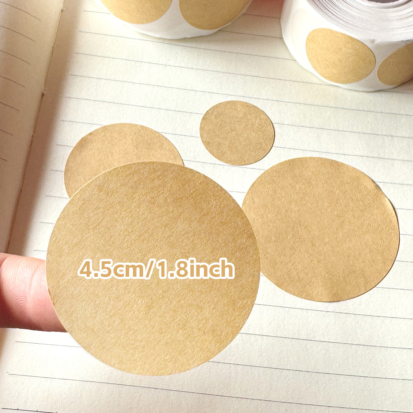 2.5/3.8/4.5/5cm 500PCs/Roll Kr - Kraft Hang Tag recensione e prezzo