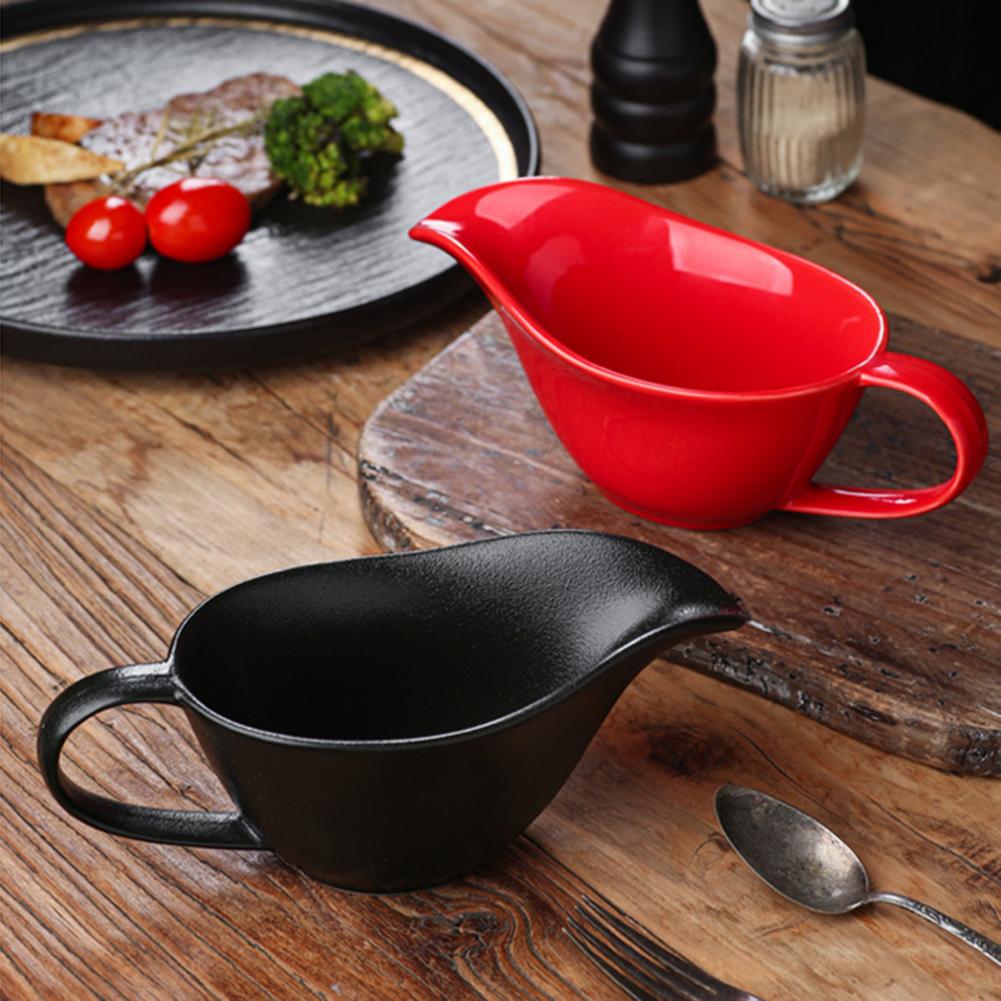 Sauce Dispenser Ceramic Sauce  - Pour Spout Pitcher recensione e prezzo