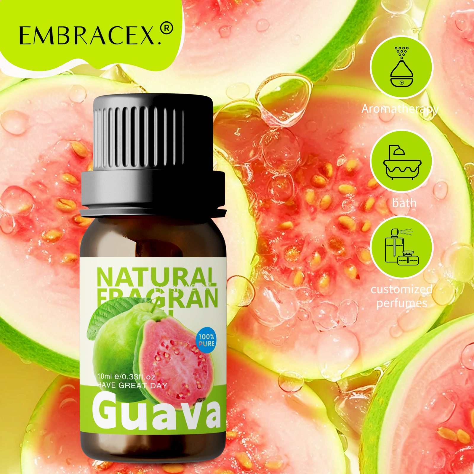 10ml Guava Essential Oils Guav - Fragrance Oil 10Ml recensione e prezzo