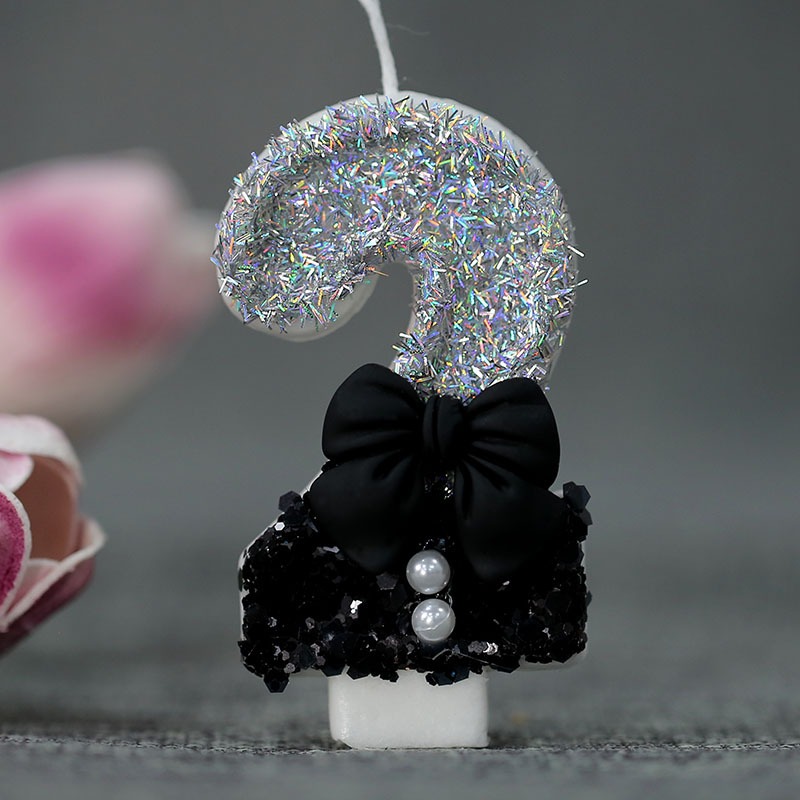 Midnight Bow & Pearl 0-9 Numbe - Candle Supplies Usa recensione e prezzo