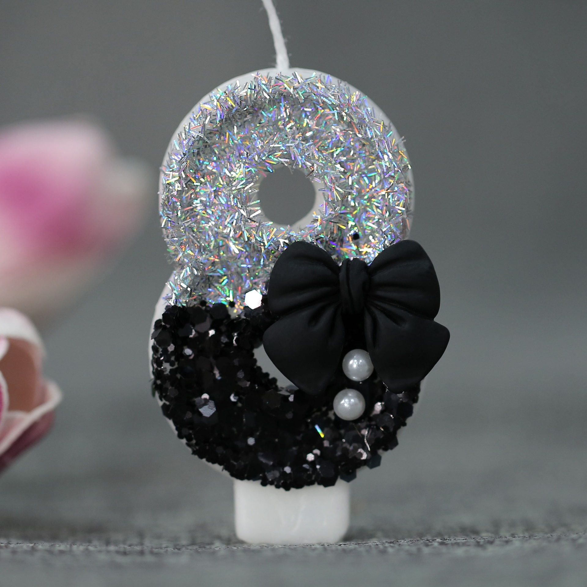 Midnight Bow & Pearl 0-9 Numbe - Candle Supplies Usa recensione e prezzo