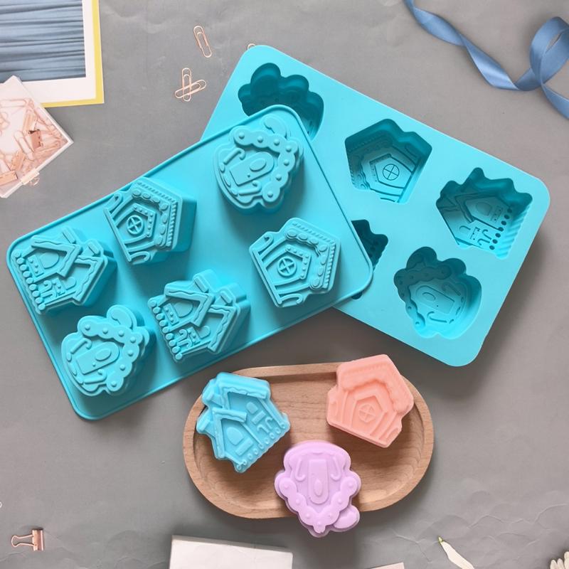 Hot Sale 6-cavity House Baking - Candle Supplies For Sale recensione e prezzo