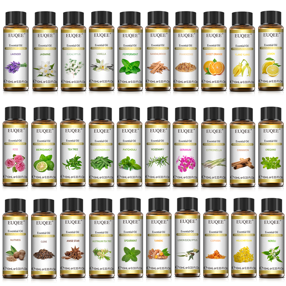 EUQEE 10ml Pure Natural Essent - Fragrance Oil 10Ml recensione e prezzo