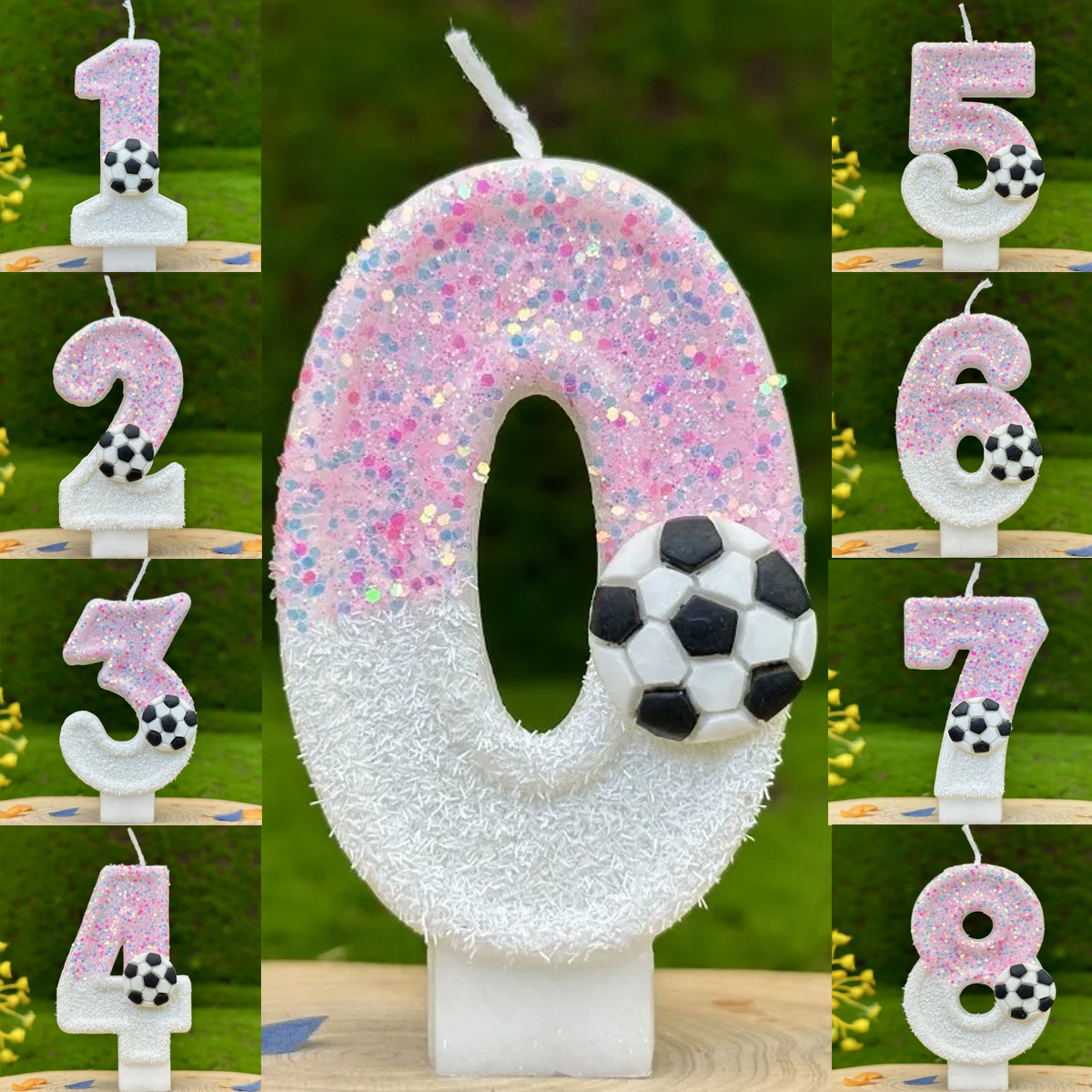 Pink White Sequins Sports Foot - Candle Supplies Usa recensione e prezzo