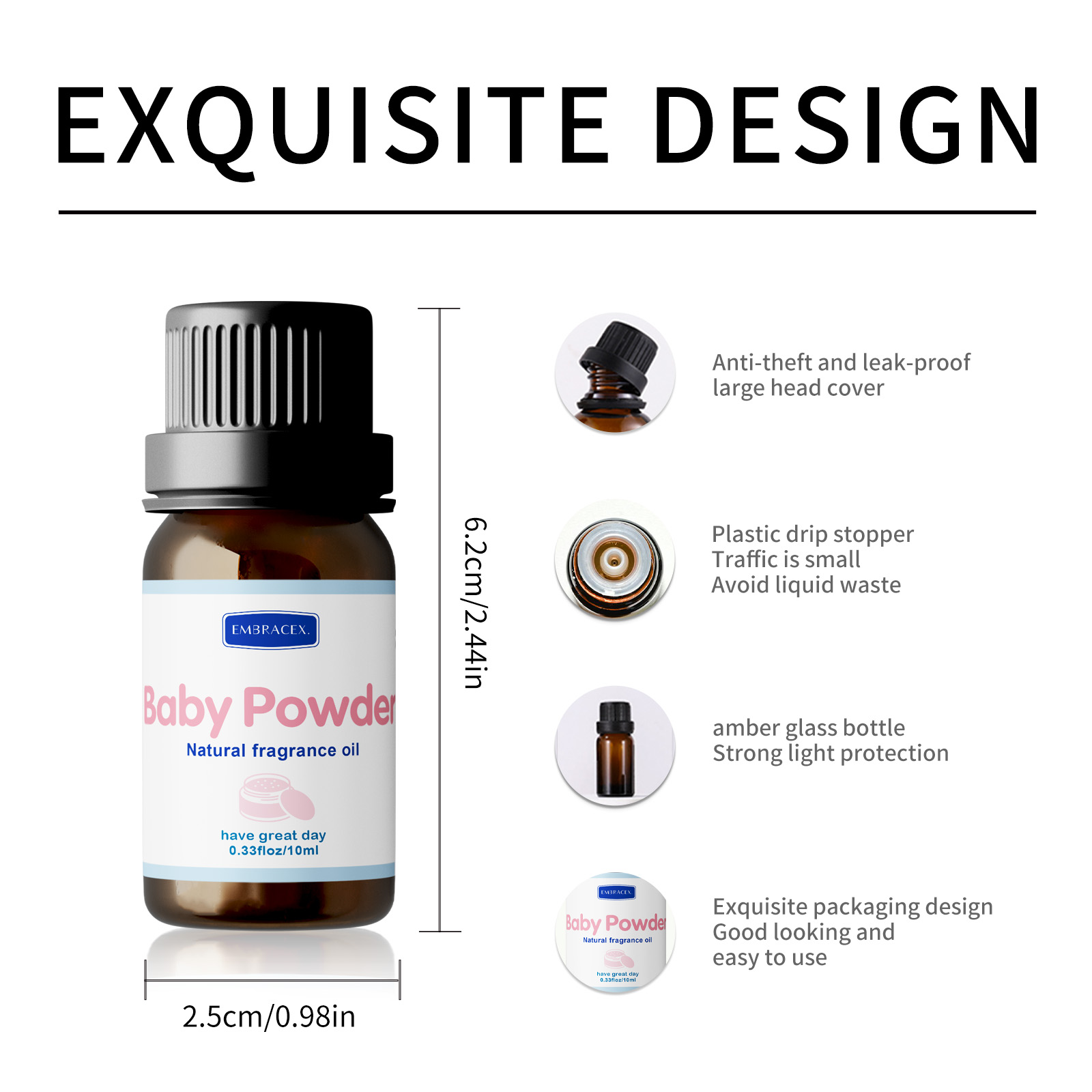 10ml Baby Powder Essential Oil - Fragrance Oil 10Ml recensione e prezzo