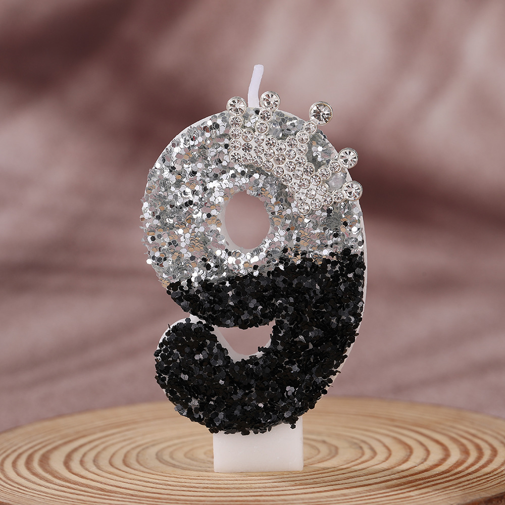 Black Silver Gradient Crown Ha - Candle Supplies Usa recensione e prezzo