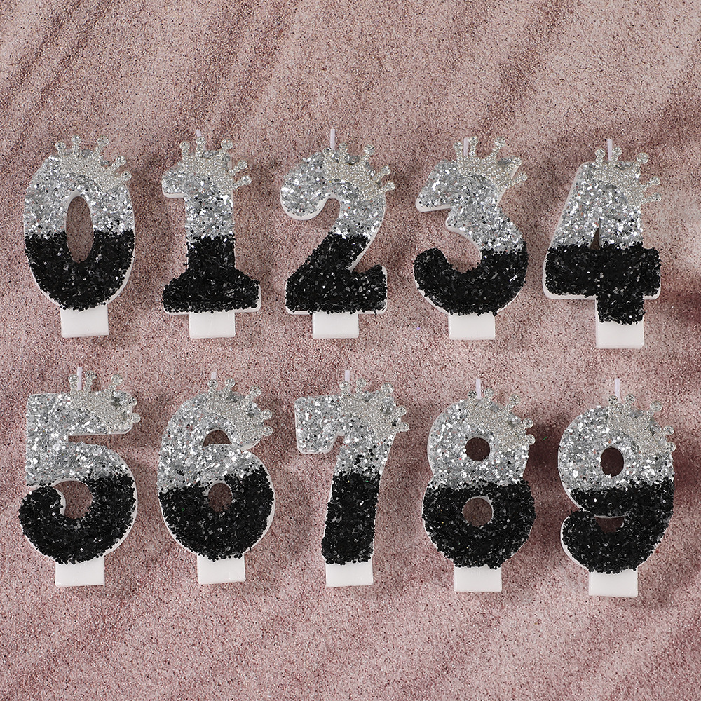 Black Silver Gradient Crown Ha - Candle Supplies Usa recensione e prezzo