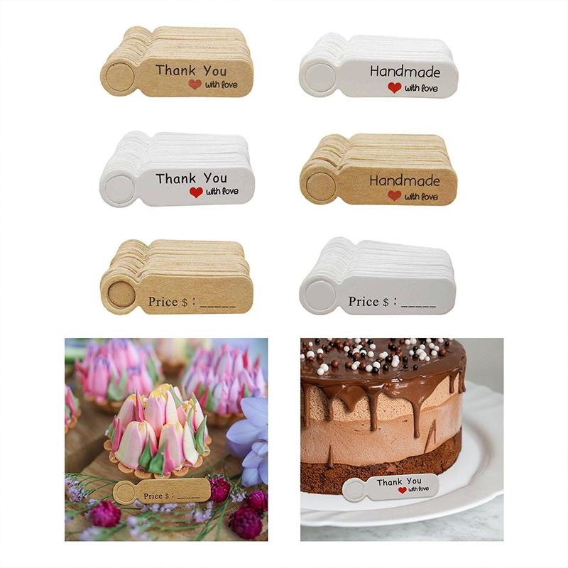 New 100pcs/lot Price Tags Kraf - Kraft Hang Tag recensione e prezzo