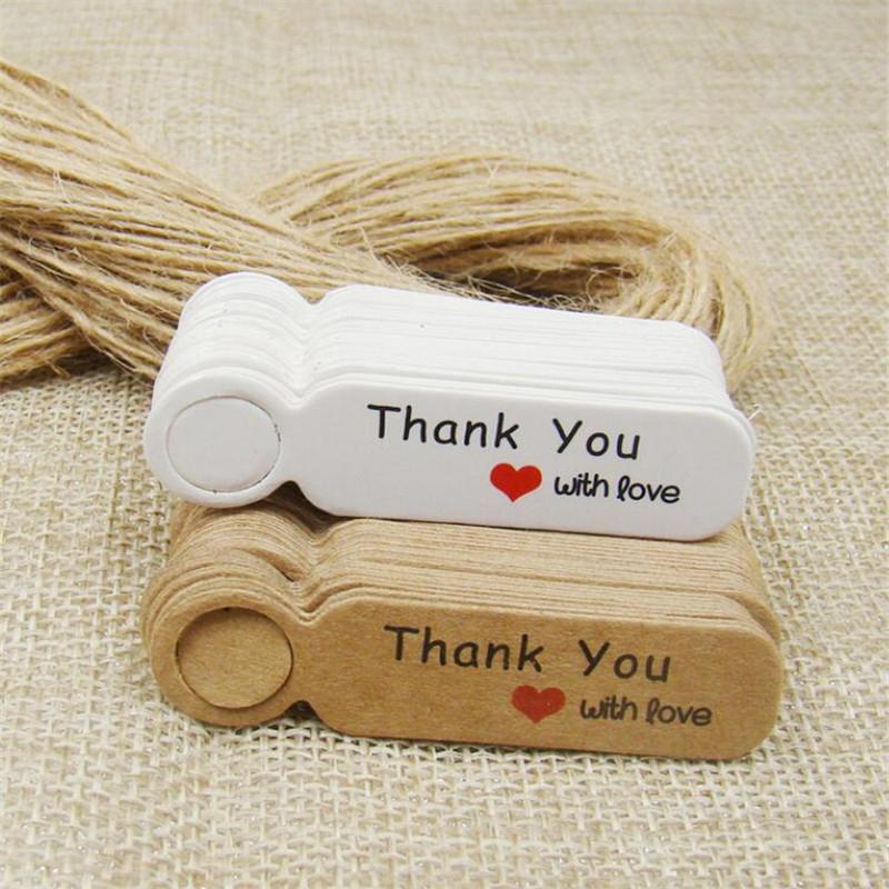 New 100pcs/lot Price Tags Kraf - Kraft Hang Tag recensione e prezzo